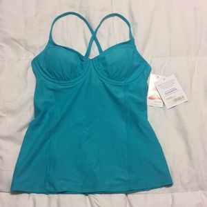 New Aqua Athleta Tankini Top